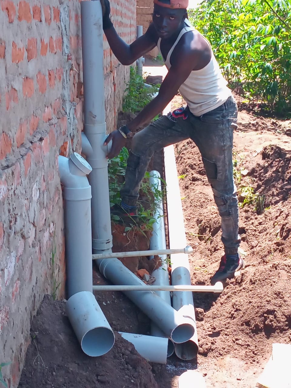 Spectra plumbing work